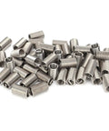 50 Piece Wire Thread Insert Sleeve Kit For M10 X 1.5 Screws Stainless Steel 304 Coiled Inserts Protective Nut And Repair Kit To Beef Up Threads And Prevent Stripped Holes scattered view