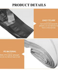 100 Pack White Poly Mailer Bags Thickened Lightweight Envelopes With Strong Adhesive Seal For Clothing Shipping Detail
