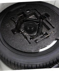 Spare Tire Bolt Hold Down Retainer Bracket For Car Wheels Easy Install No Fuss Universal Tire Retainer Clamp on spare wheel