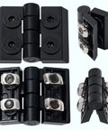 4 Pack Zinc Alloy Hinge Set For 2020 Series 6mm T Slot Aluminum Extrusion Frames And 3D Printer Builds Heavy Duty Hinges