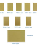 All-In-One 16-Piece Hook And Loop Sanding Block Kit With 40 Sandpaper Sheets, showing various grit sizes 60 to 600