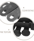 Heavy Duty Suspension Shackle Kit For Tandem Axle Utility Trailers With Nylon Bushings And Steel Long Bolts To Boost Performance, Durability, And Smooth Rides On The Road, close-up detail