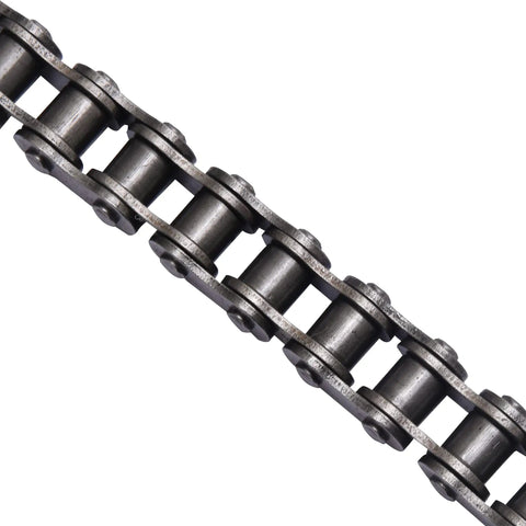 Roller Chain For Chain Driven Sliding Gate Opener, 10 Feet Long With 2 Connecting Links, 08B Metric Standard 428 Chain
