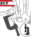 Universal Ball Joint Separator And Puller Tool For Cars, Trucks, And SUVs Two And Three Eighths Inch Ball Joint Removal Tool With Lower