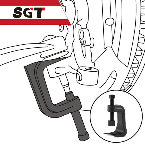 Universal Ball Joint Separator And Puller Tool For Cars, Trucks, And SUVs Two And Three Eighths Inch Ball Joint Removal Tool With Lower