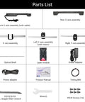 Parts list of Swift 12W Laser Engraver And Cutter For Wood Metal Dark Acrylic With Pro Grade 0.06x0.08mm Precision DIY Laser Cutter
