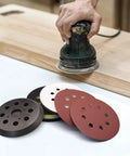 5 Inch Sander Replacement Pad Kit With 4 Hook And Loop Foam Backing Pads And 30 Sanding Discs 40 60 80 120 180 220 Grit