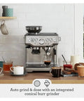 Smart Home Espresso Maker For Barista Level Espresso At Home With Programmable Brew Custom Strength Quick Heat And Compact Black Sesame Design That Fits Small Kitchens And Tiny Countertops in kitchen setting