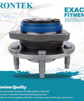 Front Wheel Hub And Bearing Assembly 513121 Compatible With Cadillac Eldorado 1997 2002 Seville 1997 2004 DeVille 1997 2005 DTS 2006 2011 With ABS 5 Lug 2 Pack close-up
