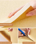 6mm Thick Peel And Stick Foam Wall Panel Rolls Deliver Pro Grade Thermal Insulation And Moisture Proof Barrier With Heavy Duty Double Sided Aluminum Foil for easy application.