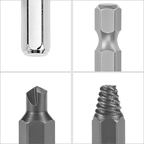 Stripped Screw Extraction Kit 22 Pc For Broken And Damaged Screws With Magnetic Extension Bit Holder And Socket Adapter