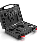Mofun cam bearing engine repair tool kit in a black case for Harley Twin Cam (1999–2017); gasket seal installer and tappet guide tools