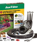 Drip Irrigation Landscaping Kit With Drippers Micro Bubblers And Micro Sprays For Gardens And Flower Beds 108 Piece System