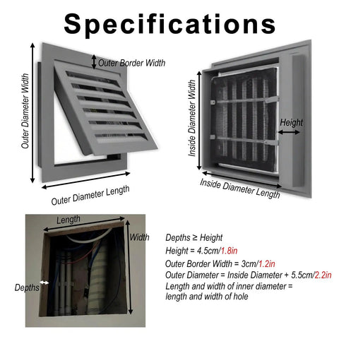 Top Tier Slick Aluminum Access Panel 16x16 Inch Sliding Shutter Style Inspection Door specifications for drywall utility jobs.