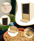 Millet Husk Separator And Grain Splitter Machine for backyard farms with high-efficiency airflow and wood housing.