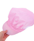 Straight Up Reliable Anti Static Mesh Cap In Pink With Hella Breathable Design For Cleanrooms And Electronics Shops secures hair lockdown.