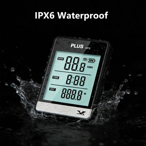 Wireless GPS Bike Computer With 3.26 Inch LCD Display IPX6 Waterproof For Road Mountain And Gravel Riding, Dual Satellite GPS And BDS Lock For Precise Real Time Speed, Distance, And Route Data And Professional Data Analysis