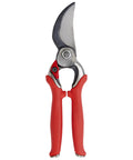 DualCUT Forged Steel Bypass Hand Pruner With 1 Inch Cutting Capacity For Thick Branches And Stems Garden Pruning Shears, red handles