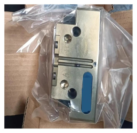 Rock Solid Aluminum Pneumatic Gripper For Heavy Duty Grasping And Clamping Actuator Hella Durable Industrial Automation Tool in packaging.