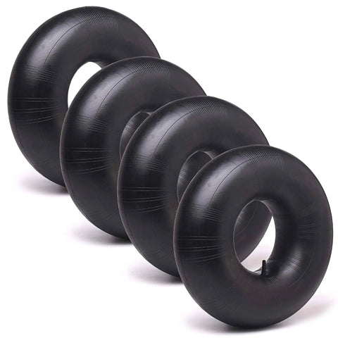 Beefed Up Heavy Duty Inner Tubes 13x4.00-6 for 6 Inch Rims TR-13 Straight Valve Stem 4 Pack Replacement