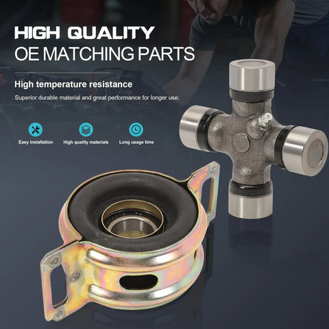 Drive Shaft Center Support Bearing Assembly And U-Joints Kit 372300K040 for Toyota Tacoma Tundra T-100