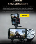 Ride Ready 6 Inch LTE 4G Motorcycle GPS Navigation With CarPlay Android Auto Real Time Alerts on motorcycle handlebar