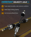 Front Left And Right CV Axle And Wheel Bearing Hub Kit For Dodge Charger Challenger And Magnum AWD Vehicles 2005-2020