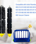 Replacement Parts Kit For Roomba 600 Series Direct Fit Vacuum Robot With Pro Grade 675 692 694 690 680 660 651 650 614