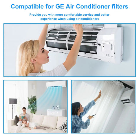 Top Notch Air Conditioner Filter Compatible With GE Units Ahq06lyw1 Ahq06lyq1 Replaces Ap6280063 For Built Tough Reliability And Sweet Fresh Airflow You Really Gonna Love Two Pack