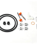Go-To Air Motor Repair Kit For Graco Fireball 300 And Monark Pumps with parts laid out on white background