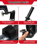 Detailed components of 2 Stroke 3.5HP Outboard Boat Motor With Air Cooling CDI System, showcasing clamping bolt and handle.