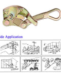 Heavy Duty Cable Grip Clamp For Wire Rope And Steel Cable Puller Built Tough 2 Ton Capacity 4408 Lbs Pull Strength Carbon Steel