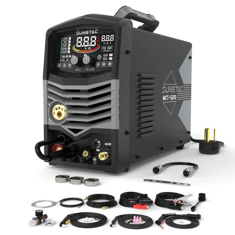5 In 1 Plasma Cutter And Welder Combo For The Home Shop An All In One Machine That Does Cut MIG Flux MIG TIG And MMA device