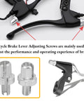 Beefy 7mm M7 Brake Lever Adjusters 2 Pack For Road And Mountain Bikes Aluminum Alloy Silver High Quality Brake Lever Screws