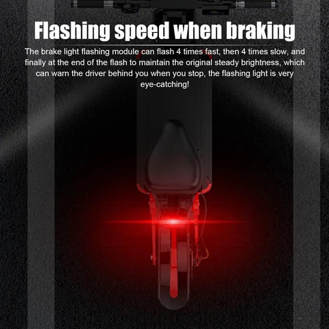 Two Pack Hella Noticeable Strobe Flasher Module For Led Brake And Tail Lights Universal 12V 24V Rapid Blink Controller For Car Whip Truck And Motorcycle Black showing red brake light flashing.