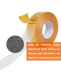 Heavy-Duty Double-Sided Carpet Tape That Stays Put 2 Inch Wide 40 Yard Rug Tape For Wood Tile Vinyl Floors Residue-Free