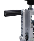 Close-up of handle on Hyuduo Drill Powered Wire Stripper 6 Hole Electric Cable Stripping Tool for easy operation.