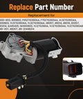 Transfer Case Shift Motor 600-802 For 4WD Drop-In Replacement Fits Ford Expedition 1997-2002, F-150 1996-2003, F-150 Heritage 2004, F-250 1996-1999, F-250 HD 1997, Lobo 2001-2003, Lincoln Navigator 1999-2002. Replacement connector detail
