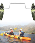 Outrigger Kayak Stabilizers With Side Arm Rods For Fishing Boats And Canoes, Adjustable 78cm Center Tube And 92cm Arm Lengths, Easy Install