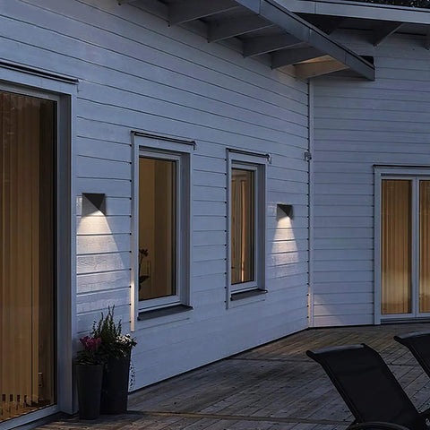 10W 3000K Waterproof IP65 Indoor Outdoor Wall Sconce LED Light Fixture for exterior modern wall mount outdoor lamp on patio wall