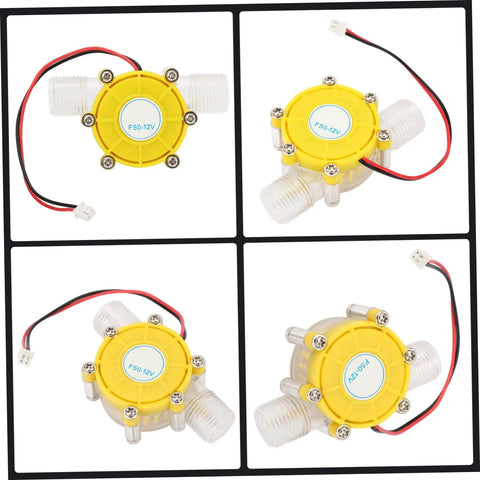 12V Micro Hydro Generator For Off Grid Living, Lightweight Portable Water Turbine Power Pack in four views.