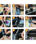 Installation steps for Drag Chain Replacement For Adventuer 5M Pro 3D Printer Open Type Plastic Cable Carrier