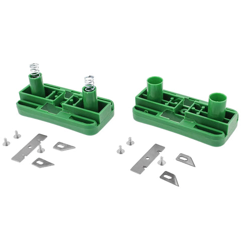 Pro Grade Wood Veneer Double Edge Banding Trimmer Half To One Inch Spring Loaded 6 Blade Edge Trimming Tool components
