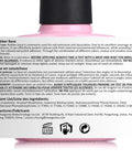 Rubber Base Gel For Nails Soak Off UV LED HEMA Free Clear Sheer Gel Nail Polish Kit 6 Pack 10ml label in English and French