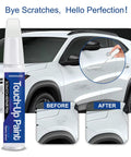 Chevy Silver Ice Metallic Touch Up Paint GAN WA636R For Chevy GMC Cars One Step Scratch Repair Kit No Mix Formula Quick And Easy Color Match To Fix Scratches In 60 Seconds applied to car