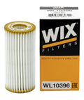 Heavy Duty Oil Filter Replacement For Synthetic And High Mileage Oil Compatible With Audi Porsche VW shown with WIX packaging