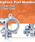 Oil Pump With Worm Gear For Stihl Chainsaws MS290 MS390 MS310 MS311 MS391 029 039 Replacement Part 1127 640 3204
