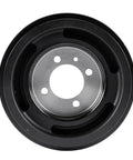 Front view of Engine Harmonic Balancer Crankshaft Pulley for Kia Rio 2001 2002 2003 2004 2005 DOHC L4 1.5L 1.6L Direct Fit Easy Install