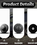 Direct Fit Brake Fluid Reservoir Cap For Toyota 4Runner Tacoma Highlander Camry Corolla, black, multiple angles shown
