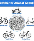 Collage with bike types around 100 Pcs 5mm Bike Brake Cable Housing Ferrule End Caps And Crimps For Mountain And Road Bikes Must Have Pack